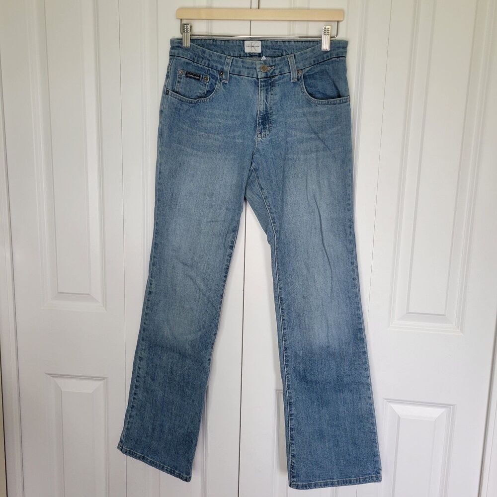 Calvin Klein Jeans Low Rise Bootcut Size 6